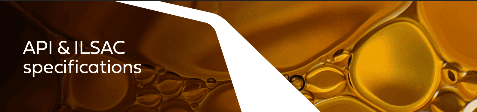 API & ILSAC Specifications - Shoalhaven Oil Supplies